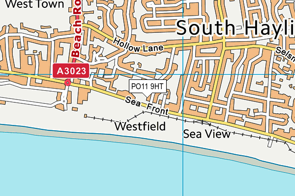PO11 9HT map - OS VectorMap District (Ordnance Survey) PO11 9HT map - OS VectorMap District (Ordnance Survey)