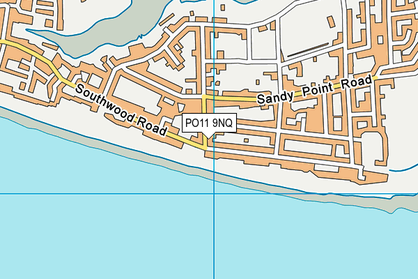 PO11 9NQ map - OS VectorMap District (Ordnance Survey) PO11 9NQ map - OS VectorMap District (Ordnance Survey)