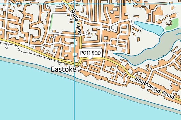 PO11 9QD map - OS VectorMap District (Ordnance Survey) PO11 9QD map - OS VectorMap District (Ordnance Survey)