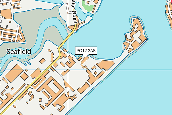 PO12 2AS map - OS VectorMap District (Ordnance Survey) PO12 2AS map - OS VectorMap District (Ordnance Survey)