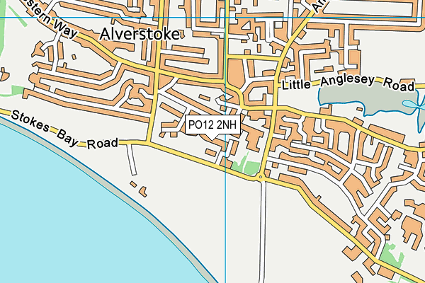 PO12 2NH map - OS VectorMap District (Ordnance Survey) PO12 2NH map - OS VectorMap District (Ordnance Survey)