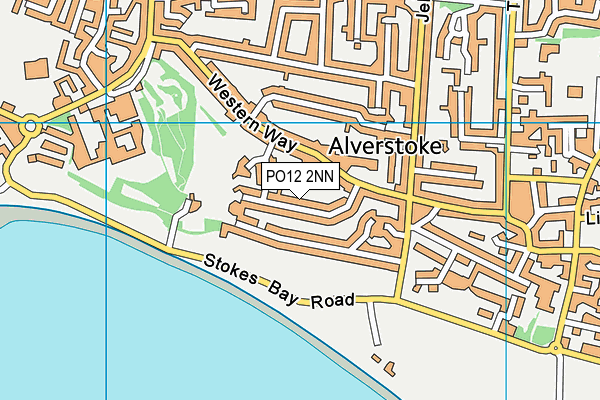 PO12 2NN map - OS VectorMap District (Ordnance Survey) PO12 2NN map - OS VectorMap District (Ordnance Survey)