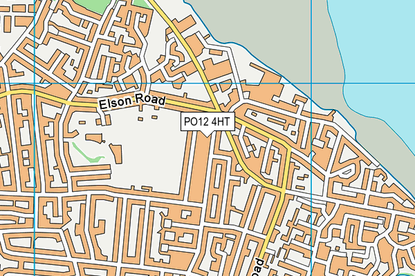 PO12 4HT map - OS VectorMap District (Ordnance Survey) PO12 4HT map - OS VectorMap District (Ordnance Survey)