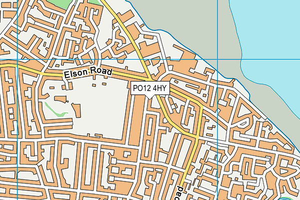 PO12 4HY map - OS VectorMap District (Ordnance Survey) PO12 4HY map - OS VectorMap District (Ordnance Survey)