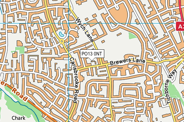PO13 0NT map - OS VectorMap District (Ordnance Survey) PO13 0NT map - OS VectorMap District (Ordnance Survey)