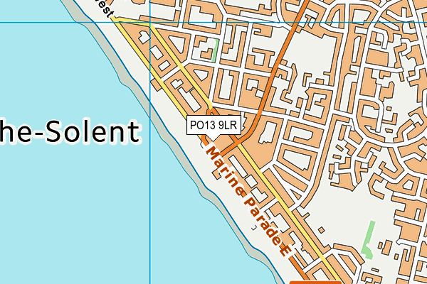 PO13 9LR map - OS VectorMap District (Ordnance Survey) PO13 9LR map - OS VectorMap District (Ordnance Survey)