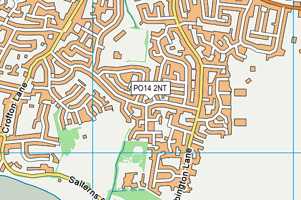 PO14 2NT map - OS VectorMap District (Ordnance Survey) PO14 2NT map - OS VectorMap District (Ordnance Survey)