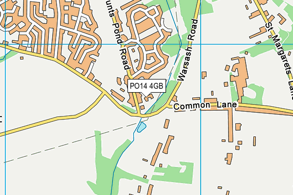 PO14 4GB map - OS VectorMap District (Ordnance Survey) PO14 4GB map - OS VectorMap District (Ordnance Survey)