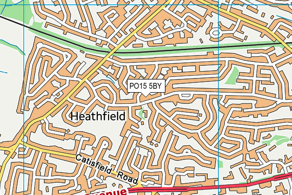 PO15 5BY map - OS VectorMap District (Ordnance Survey) PO15 5BY map - OS VectorMap District (Ordnance Survey)