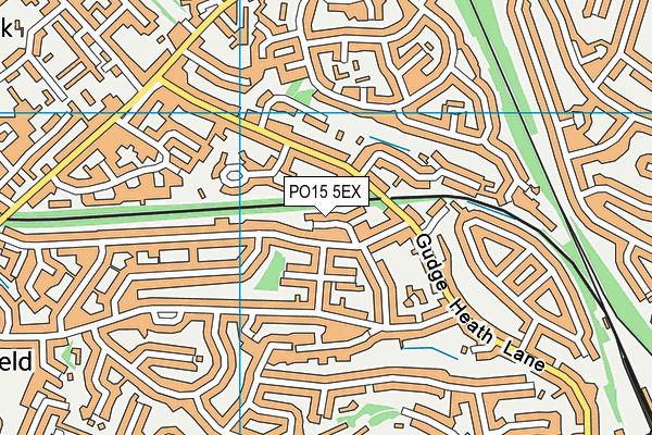 PO15 5EX map - OS VectorMap District (Ordnance Survey) PO15 5EX map - OS VectorMap District (Ordnance Survey)