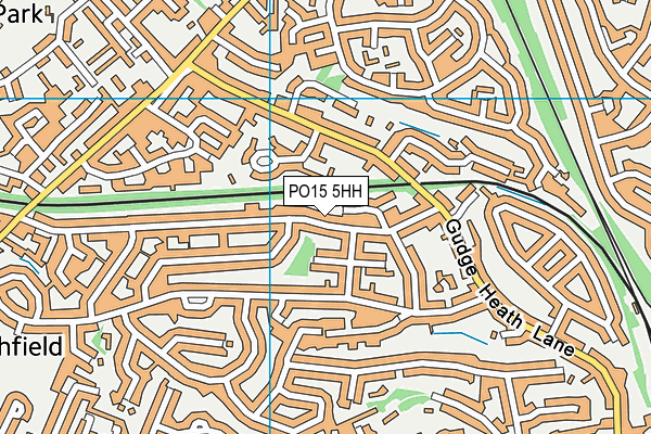 PO15 5HH map - OS VectorMap District (Ordnance Survey) PO15 5HH map - OS VectorMap District (Ordnance Survey)