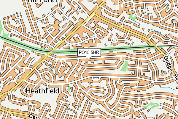 PO15 5HR map - OS VectorMap District (Ordnance Survey) PO15 5HR map - OS VectorMap District (Ordnance Survey)