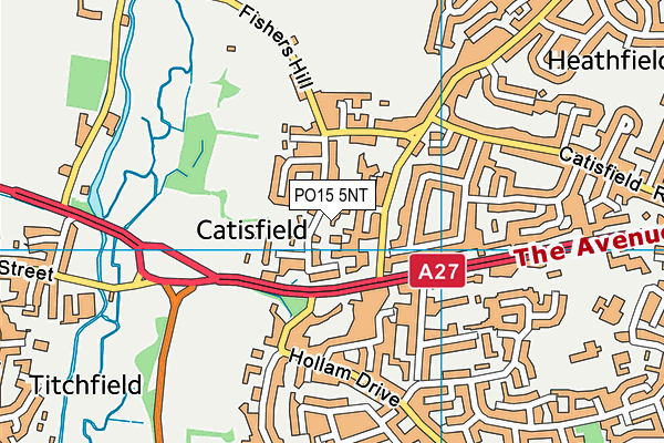 PO15 5NT map - OS VectorMap District (Ordnance Survey) PO15 5NT map - OS VectorMap District (Ordnance Survey)