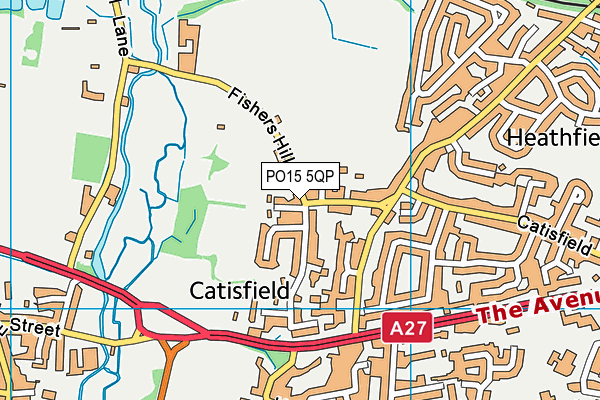 PO15 5QP map - OS VectorMap District (Ordnance Survey) PO15 5QP map - OS VectorMap District (Ordnance Survey)