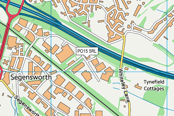 PO15 5RL map - OS VectorMap District (Ordnance Survey) PO15 5RL map - OS VectorMap District (Ordnance Survey)