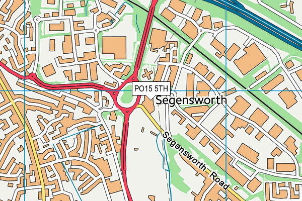 PO15 5TH map - OS VectorMap District (Ordnance Survey) PO15 5TH map - OS VectorMap District (Ordnance Survey)