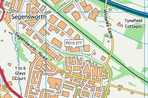 Po15 Postcode PO15 5TT maps, stats, and open data
