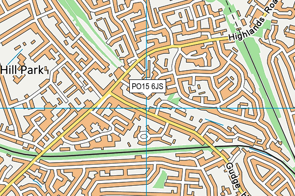 PO15 6JS map - OS VectorMap District (Ordnance Survey) PO15 6JS map - OS VectorMap District (Ordnance Survey)