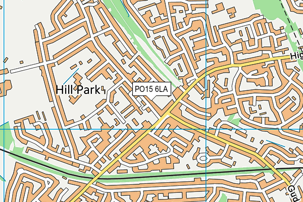 PO15 6LA map - OS VectorMap District (Ordnance Survey) PO15 6LA map - OS VectorMap District (Ordnance Survey)