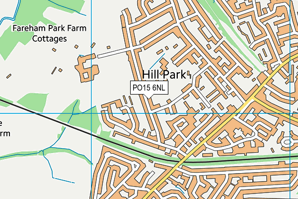 PO15 6NL map - OS VectorMap District (Ordnance Survey) PO15 6NL map - OS VectorMap District (Ordnance Survey)