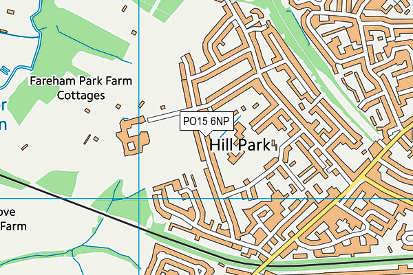 PO15 6NP map - OS VectorMap District (Ordnance Survey) PO15 6NP map - OS VectorMap District (Ordnance Survey)