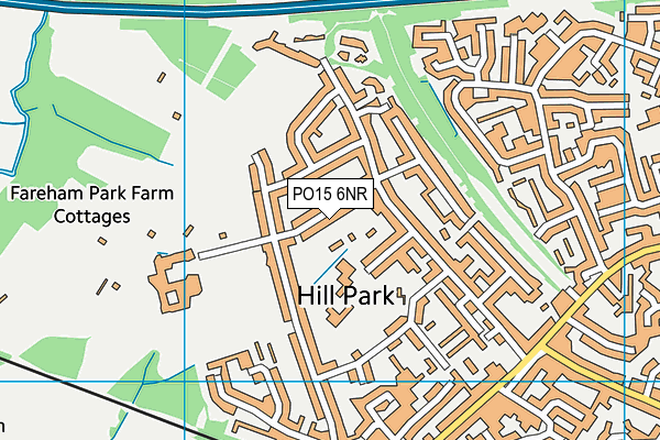 PO15 6NR map - OS VectorMap District (Ordnance Survey) PO15 6NR map - OS VectorMap District (Ordnance Survey)