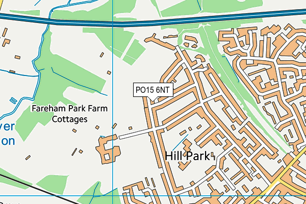 PO15 6NT map - OS VectorMap District (Ordnance Survey) PO15 6NT map - OS VectorMap District (Ordnance Survey)