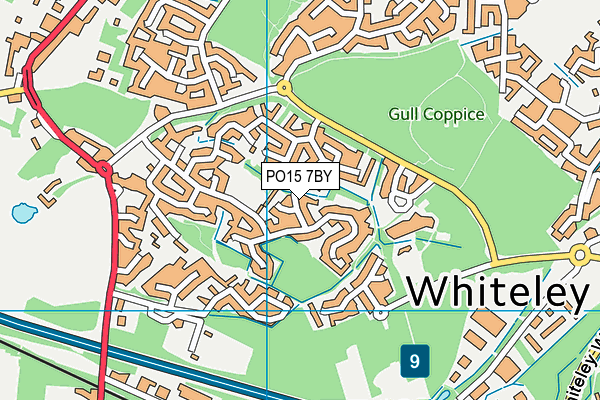 PO15 7BY map - OS VectorMap District (Ordnance Survey) PO15 7BY map - OS VectorMap District (Ordnance Survey)