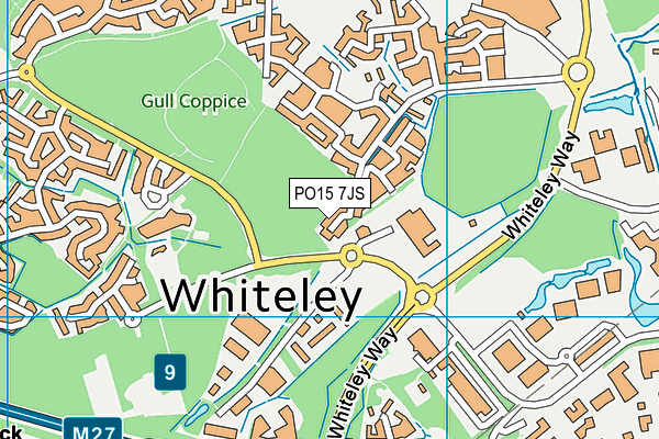 PO15 7JS map - OS VectorMap District (Ordnance Survey) PO15 7JS map - OS VectorMap District (Ordnance Survey)