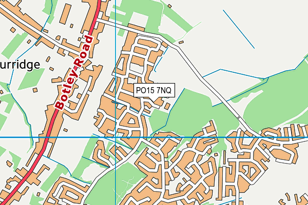 PO15 7NQ map - OS VectorMap District (Ordnance Survey) PO15 7NQ map - OS VectorMap District (Ordnance Survey)