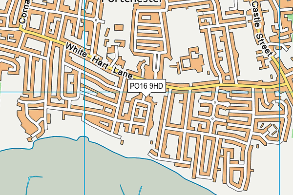 PO16 9HD map - OS VectorMap District (Ordnance Survey) PO16 9HD map - OS VectorMap District (Ordnance Survey)