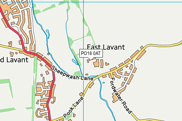 PO18 0AT map - OS VectorMap District (Ordnance Survey) PO18 0AT map - OS VectorMap District (Ordnance Survey)