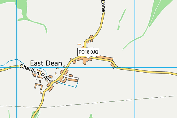 PO18 0JQ map - OS VectorMap District (Ordnance Survey) PO18 0JQ map - OS VectorMap District (Ordnance Survey)
