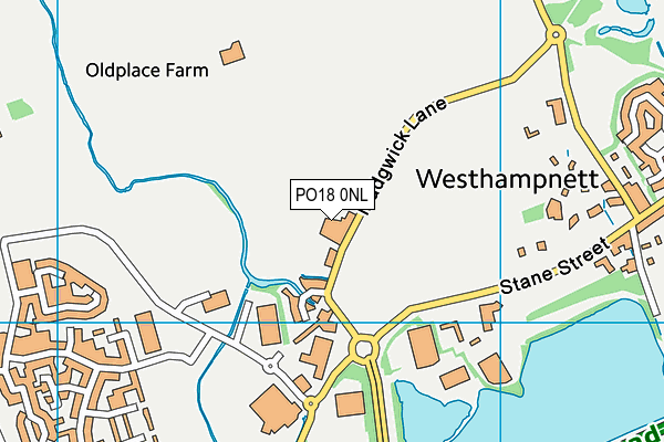 PO18 0NL map - OS VectorMap District (Ordnance Survey) PO18 0NL map - OS VectorMap District (Ordnance Survey)