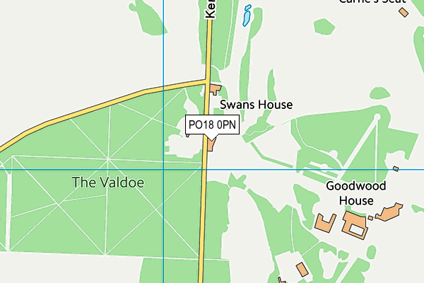 PO18 0PN map - OS VectorMap District (Ordnance Survey) PO18 0PN map - OS VectorMap District (Ordnance Survey)