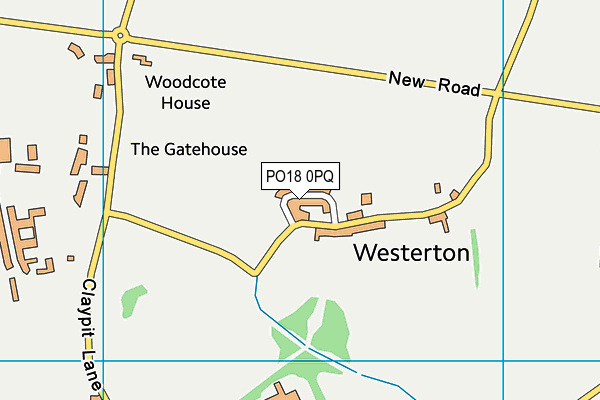 PO18 0PQ map - OS VectorMap District (Ordnance Survey) PO18 0PQ map - OS VectorMap District (Ordnance Survey)