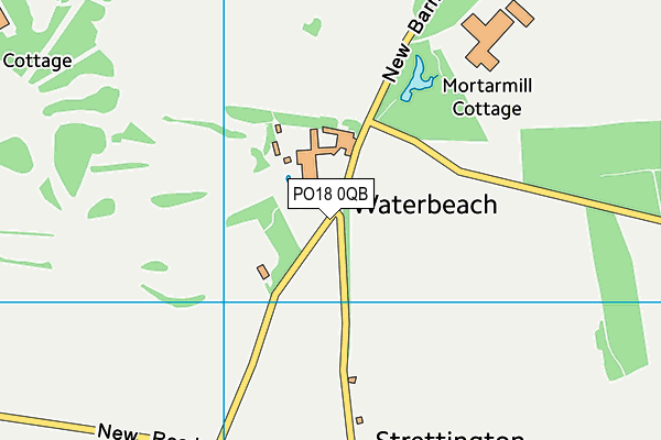 PO18 0QB map - OS VectorMap District (Ordnance Survey) PO18 0QB map - OS VectorMap District (Ordnance Survey)