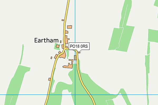 PO18 0RS map - OS VectorMap District (Ordnance Survey) PO18 0RS map - OS VectorMap District (Ordnance Survey)