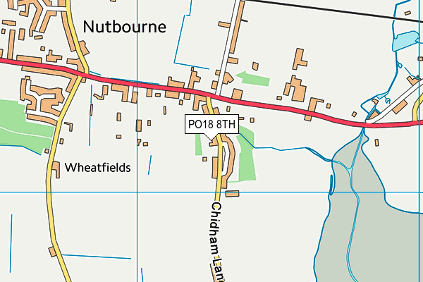 PO18 8TH map - OS VectorMap District (Ordnance Survey) PO18 8TH map - OS VectorMap District (Ordnance Survey)