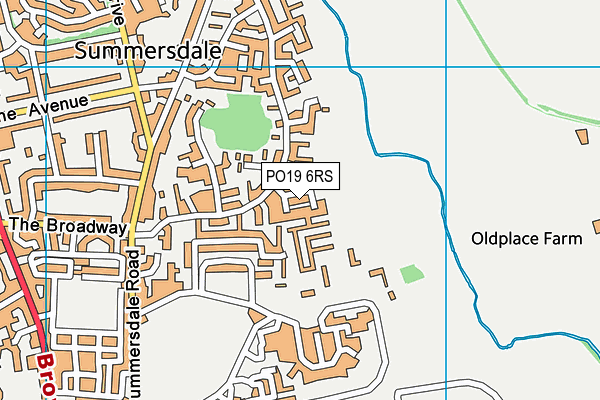 PO19 6RS map - OS VectorMap District (Ordnance Survey) PO19 6RS map - OS VectorMap District (Ordnance Survey)