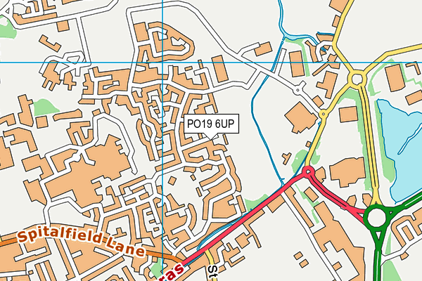 PO19 6UP map - OS VectorMap District (Ordnance Survey) PO19 6UP map - OS VectorMap District (Ordnance Survey)