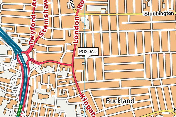 PO2 0AD map - OS VectorMap District (Ordnance Survey) PO2 0AD map - OS VectorMap District (Ordnance Survey)
