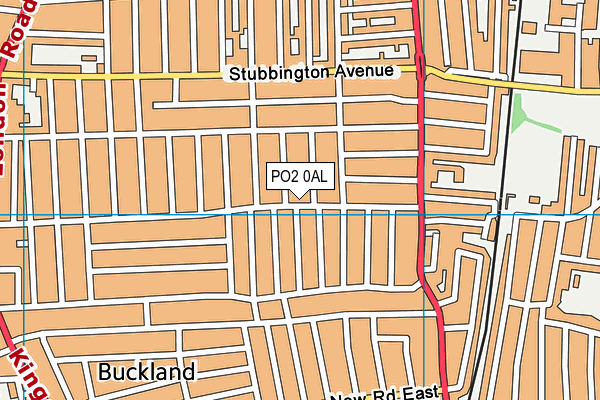 PO2 0AL map - OS VectorMap District (Ordnance Survey) PO2 0AL map - OS VectorMap District (Ordnance Survey)