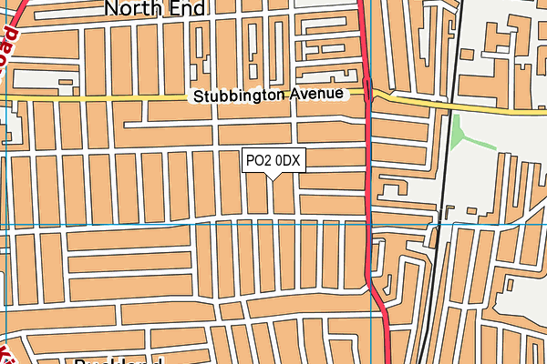 PO2 0DX map - OS VectorMap District (Ordnance Survey) PO2 0DX map - OS VectorMap District (Ordnance Survey)
