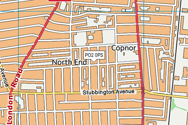 PO2 0PS map - OS VectorMap District (Ordnance Survey) PO2 0PS map - OS VectorMap District (Ordnance Survey)