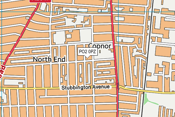 PO2 0PZ map - OS VectorMap District (Ordnance Survey) PO2 0PZ map - OS VectorMap District (Ordnance Survey)