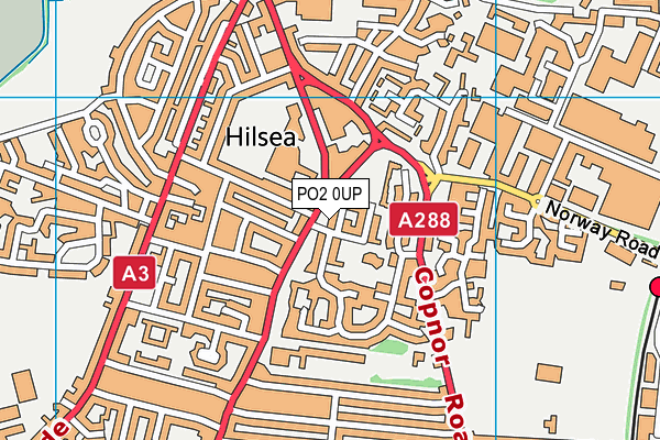 PO2 0UP map - OS VectorMap District (Ordnance Survey) PO2 0UP map - OS VectorMap District (Ordnance Survey)