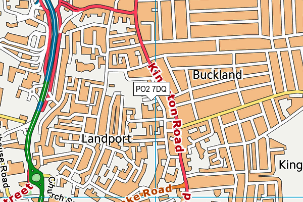 PO2 7DQ map - OS VectorMap District (Ordnance Survey) PO2 7DQ map - OS VectorMap District (Ordnance Survey)