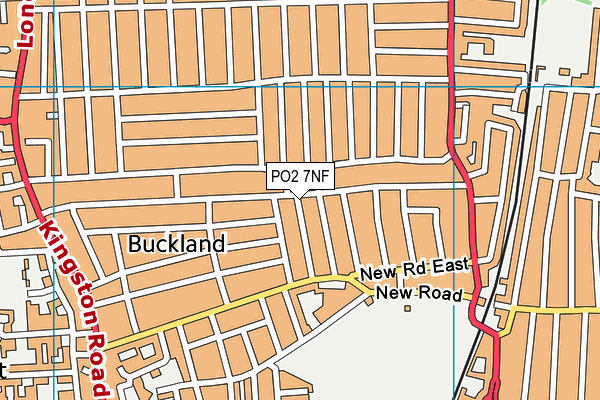PO2 7NF map - OS VectorMap District (Ordnance Survey) PO2 7NF map - OS VectorMap District (Ordnance Survey)