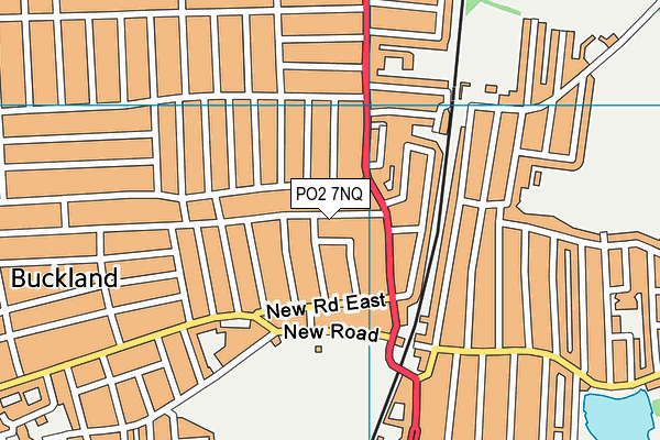 PO2 7NQ map - OS VectorMap District (Ordnance Survey) PO2 7NQ map - OS VectorMap District (Ordnance Survey)